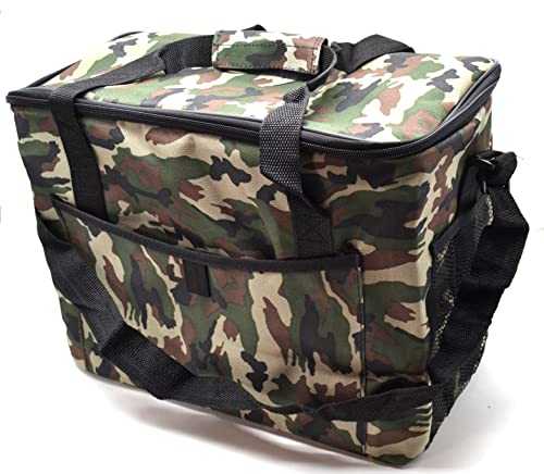 XXL 30L Flexible Cooler Portable Cooler Bag Thermal Camping Beach Drink Food Army Camouflage