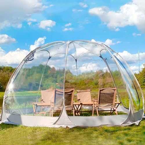 Inflatable Bubble Tent for 5 7 People Pop Up Gazebo Igloo Dome Garden Patio Canopy Shelter UV Resistant Sun Canopy Event Tent for Camping Backyard Party and Stargazing