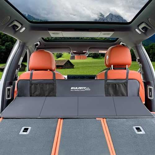 EULANT Car Back Seat Bridge, Support the Car Trunck Mattress, Car Mattress Extender for most cars, SUVs, MPV, Tesla model Y/Model 3