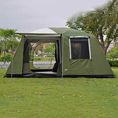 ATAAY Outdoor Tents Sun Shelter 6-10 Persons Tents for Camping,2 Bedroom Family Tent Cabin Tent, Outdoor Picnic Tent,Waterproof, Portable with Carry Bag