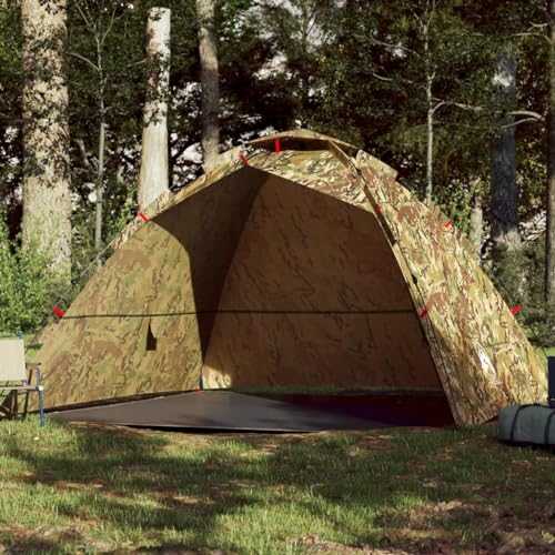 Outdoor Recreation Fishing Tent 4-Person Camouflage Quick Release Camping & Hiking progress