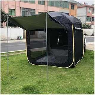 SUV Tent, Weatherproof Camping Tent for 3-4 Person, Double Layer Multifunctional Awning for Outdoor Activities