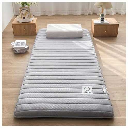 Foldable futon mattress, full size camping mat, double mattress, student dormitory sleeping mat, roll-up guest sleeping mat, yoga mat