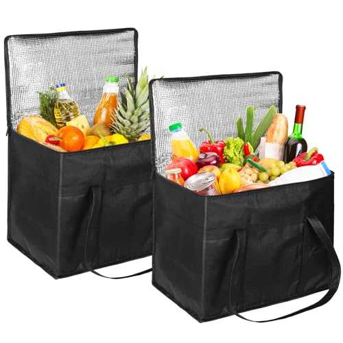 Cooler Bag set, 30L Portable Lunch Bag with Zipper, Food Cooler Bag, Bags Large Picnic Bag, Large Soft Cooler Bag Great for Outdoor/Camping/BBQ/Picnic