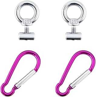 Zymoplas Screw Stopper Track Rail Nuts Mount Tie Down Lifting Eyelet Supplies Rope Adapter for Boat RV Camper Awning