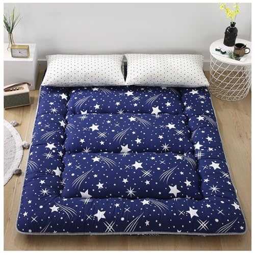 UE-MAOLU Japanese Traditional Tatami Mattress, 4 Inches Futon Mattrass, 100% Cotton Floor Matt,Portable Roll Up Sleeping Pad,Guest Sleeping Pad, And Camping Bed F,0.9 * 2m(35 * 78in)