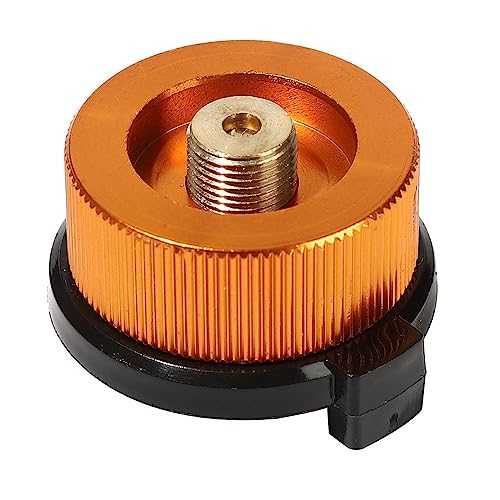 Gas Adapter Gas Bottle Adaptor Outdoor Hiking Camping Stove Adapter Stove Connector for Butane Canister to Screw Gas Cartridge