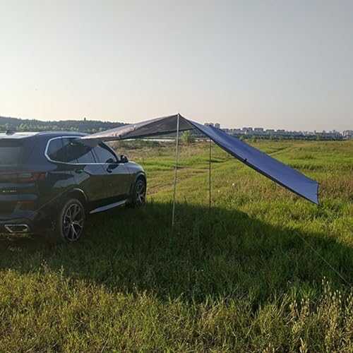 Zoegneer Car Side Awning Rooftop Tent Portable And Weatherproof Car Side Tent Side Tent Canopy For Camping (Grey)