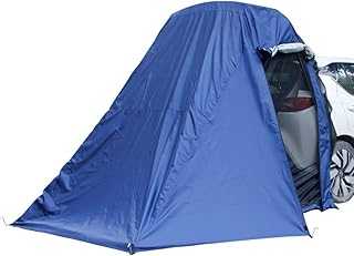 Pop-Up Cabin for Cars | SUV Tent | Tailgate Shade Awning Tent for Car Camping Road Trip Essentials - Car Camping Shelter with Zippered Entry