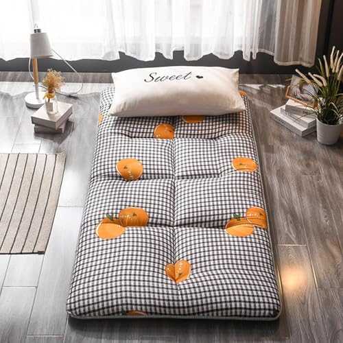 Futon Folding Mattress，Japanese Floor Mattress, easy Roll Up Mattress, Tatami Mat, Breathable Floor Recliner Guest Bed, Suitable For Camping Sofa, Single, Double Bed, Multiple Sizes(C,150x200cm)