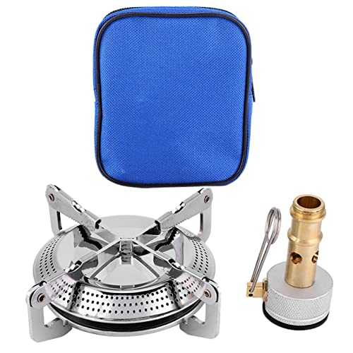 Mini Camping Stove, Portable Outdoor Gas Stove Folding Stove Gas Burner with Storage Bag for Camping Picnic Barbecue