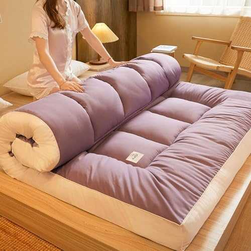 QIANMEI fold up mattress Japanese Bed Futon Mattress Full Size,10cm Thicken Sleeping Mattress Foldable & Portable Roll Up Camping Mattress,for Floor Guest Bed Sofa (Color : F, Size : 120 * 200cm)