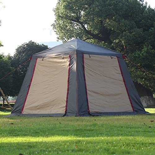 Camping Tent 4 Person, Portable Double Layer Automatic Quick Open Instant Family Tents, Cabin Tent for Outdoor Camping, Hiking, Backpacking, Traveling