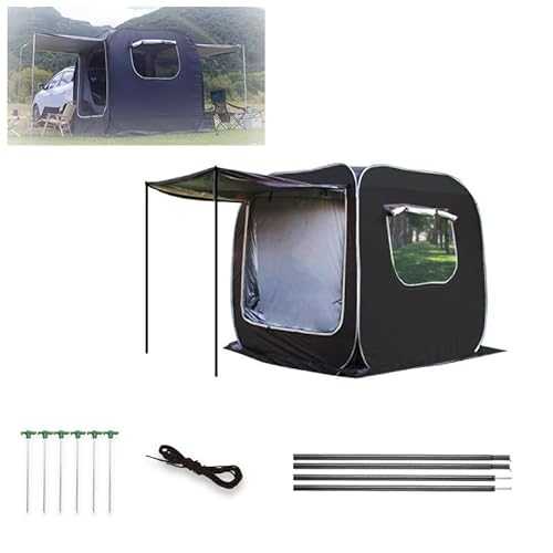 Tailgate Tent Hatchback Tent Car Camping Tent SUV Trunk Tent Car Awning Overlanding Awning - PU2000mm, SPF50+, Big Space for Outdoor Adventures