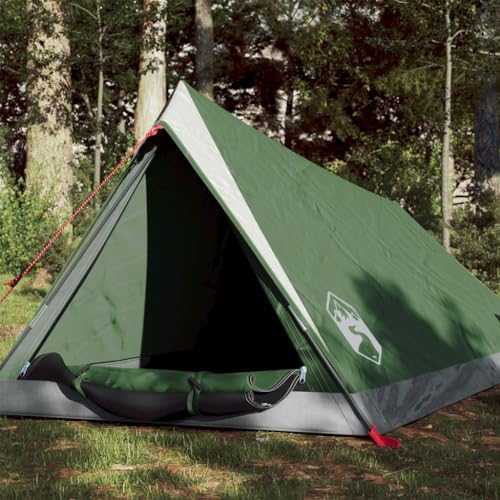 WXPXYBF This Item- Camping Tent 2-Person Green Waterproof-Nice