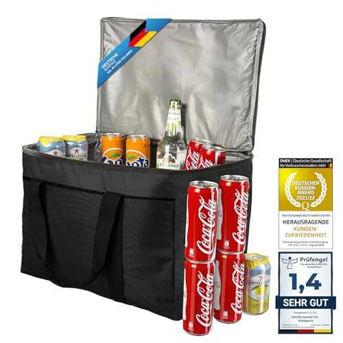 XXL Cooler Bag iolated Drinks & Snack Bag, Iso Picnic Bag for Camping Travel Holidays 25 or 45 Litres