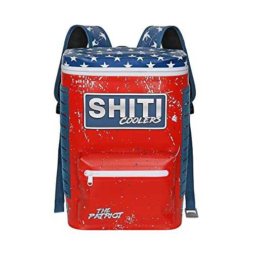 SHITI Coolers Soft Side Backpack Cooler for Partying at The Beach, Pool, Tailgate, or Camping - Portable Backsaver - Insulated & Leak Proof - High Performance Yet Extremely Cool