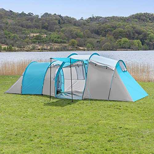 FORAGER Camping Tents Camping Accessories | Tents for Camping 2 Person, 3 Person, 4 Person, 6 Person & 8 Person | Festival Accessories | Camping Equipment