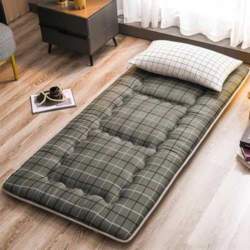 C,150 * 200cm, Futon Mattress Comfortable Floor Mattress Thicken Foldable Bed Mattress Roll Up Mattress Topper Sleeping Pad Portable Camping Mattress Floor Lounger Couch Bed Mattress Pad