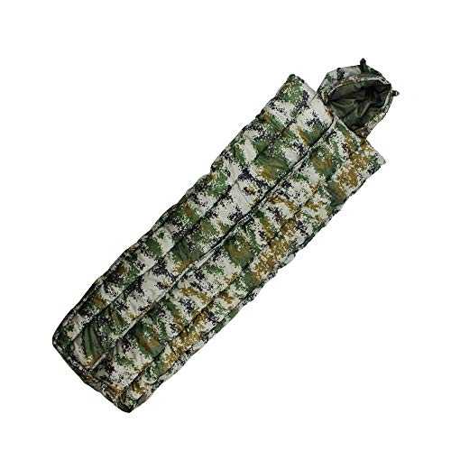 Camping Sleeping Bags for Big and Tall Adult Camouflage Sleeping Bag Oversized Warm And Light Stitching Envelope Sleeping Bag 100% Waterproof Compression Carrying Bag Ideal For Hiking Backpacks Rectan