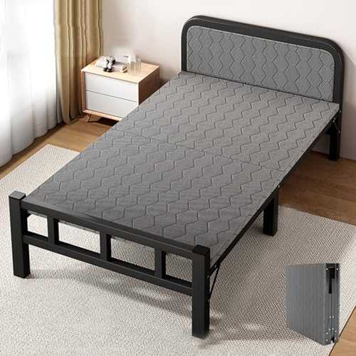 Portable Folding Camping Cot for Adults, Supports 330 lbs, Ideal for Outdoor Travel, Tent, and Office Use
