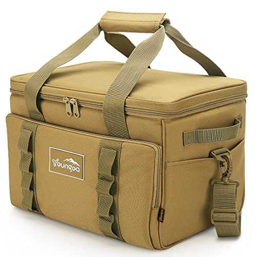 Soft Cooler Bag 48-Can Insulated Leakproof Soft Sided Cooler Large Collapsible Portable Cooler Bags 32L for Picnic, Waterproof Soft Ice Chest for Camping,Beach,Fishing,Travel,Outdoor