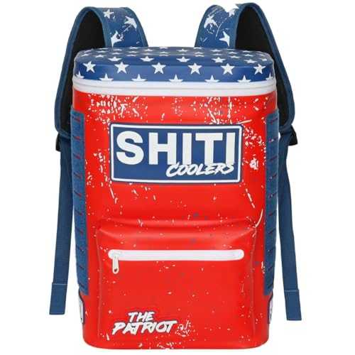 SHITI Coolers Soft Side Backpack Cooler for Partying at The Beach, Pool, Tailgate, or Camping - Portable Backsaver - Insulated & Leak Proof - High Performance Yet Extremely Cool