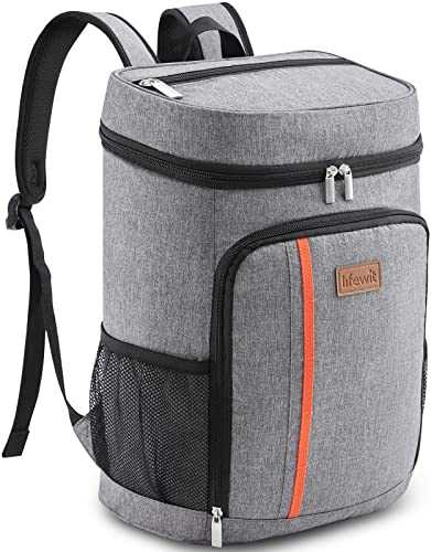 Lifewit Backpack Cooler Waterproof Insulated Soft Lunch Cooler Backpack Lightweight Leakproof Cooler Bag for Men Women Adults for Work Picnics Beach Camping Travel Outdoor Activities