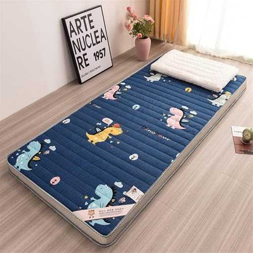 HYUFEIAO Roll-Up Futon Mattress, Portable Tatami Sleeping Pad For Floor, Foldable Couch Bed For Students, Camping, Guest Room, All-Year Use(Animal,200x220cm(79 * 86in))