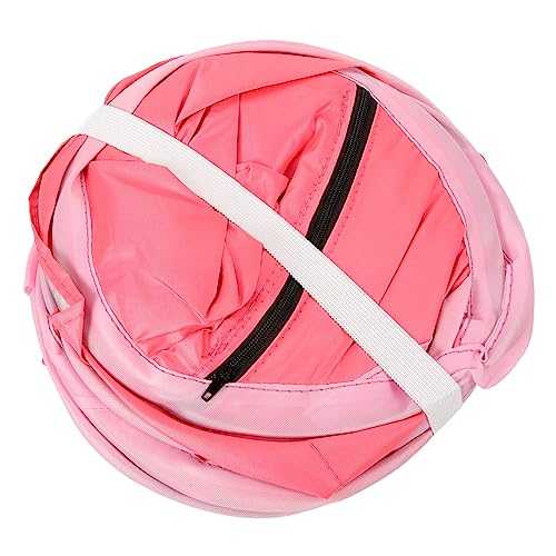 POPETPOP Outdoor Automatic Quick Opening Beach Tent Fast Setup Sunshade Shelter Red Large Size Portable Camping Tent for Hiking and Picnic