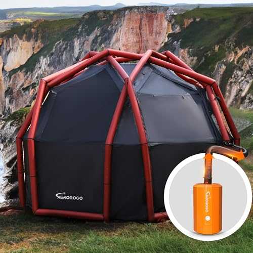 Aerogogo Inflatable Camping Tent with Electric Pump