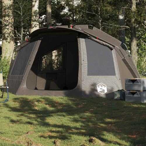 Home Garden,Fishing Tent 5-Person Grey Waterproof