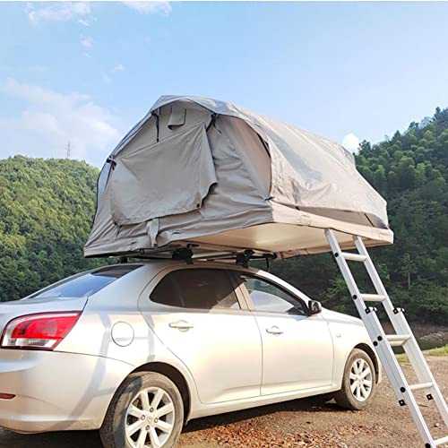 HYQHYX rooftop tent suv tent 00 car roof tent, truck SUV camping roof tent with ladder, waterproof and breathable large space outdoor