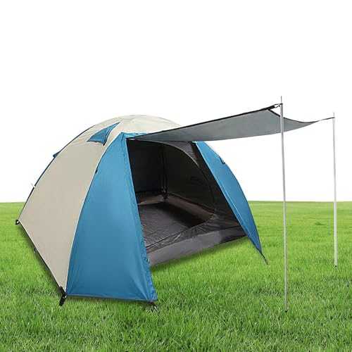 Waterproof Camping Tent, Outdoor Camping Tent - 2 Person Dome Tent, 2 Person Sleeping Capacity, Lightweight, Portable, Windproof, Instant Set-Up, Weatherproof Camping Dome Tent for Outdoo