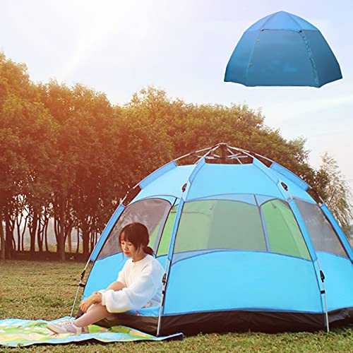 Dome Tent Pop Up Tents for 5-8 People, Waterproof Spacious Lightweight Portable Backpacking Tent Perfect for Beach, Outdoor, Traveling, Hiking, Camping, Hunting, Fishing