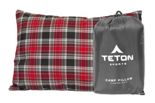 TETON Sports Camp Pillow; Great for Travel, Camping and Backpacking; Washable