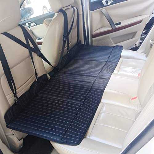 YMETECH Non-Inflatable Car Mattress, Car Back Seat Extender, Portable SUV Mattress, Folding Car Bed Mattress, Car Camping Mattress Back Seat, Car Travel Camping Mattress for Sleeping