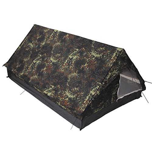 Bundeswehr 2-Perzon Tent with Mosquito Net Camping Top