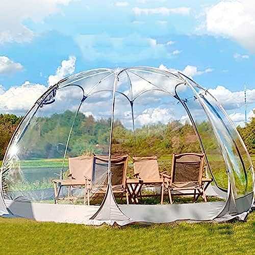 Transparent Tent Outdoor Bubble House Camp Star Tent,4-6 Person Dome Garden Patio Canopy Shelter Warm Sun Room In Winter For Restaurants Outdoor Camping