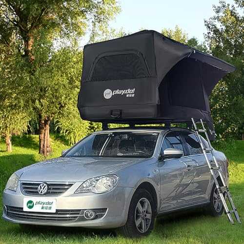 BOOMLATU Car Rooftop Tent Inflatable Portable Outdoor Tents Easy Set-up Four Season Water Proof Large Internal Space Prevent Bumping Camping Dome Glamping Tent Suitable for SUV,Truck and Car Trip