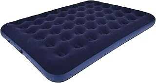Queen Camping Air Mattress Inflatable Air Bed with Flocked Top for Indoor or Outdoor