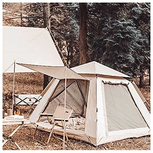 Blackout Tents 4 Man Spacious Tent Family Light and Stable Waterproof for Tents for Camping, Hiking, Mountaineering Household faucets
