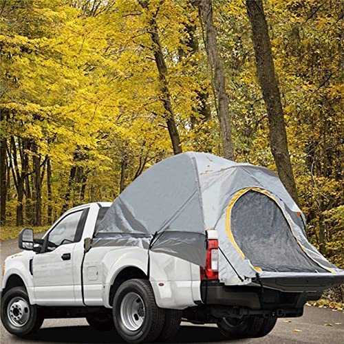 Truck Car Tents Waterproof & Windproof Truck Bed Tent for Outdoor Self-drivingTour Camping - Easy To Assemble & Carry Bag Included