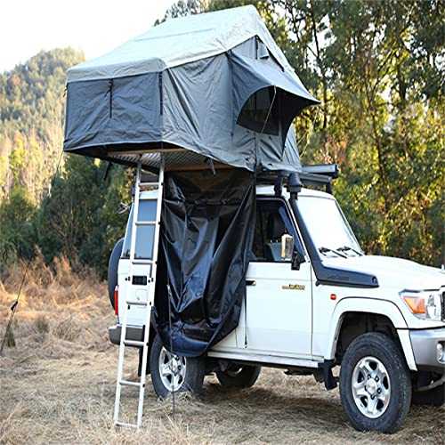 Cars Hardshell Pop Up Tent Suitable for SUV, Outdoor Camping, Traveling, UV Protection Tent with Ladder And Waterproof Accommodate 2 to 5 People Car Rooftop Tent,A