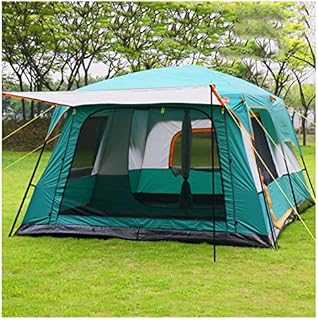 Camping pod tent for 5-8 people - Sun protection for lightweight family tents with living area, camping, hiking and outdoor gatherings