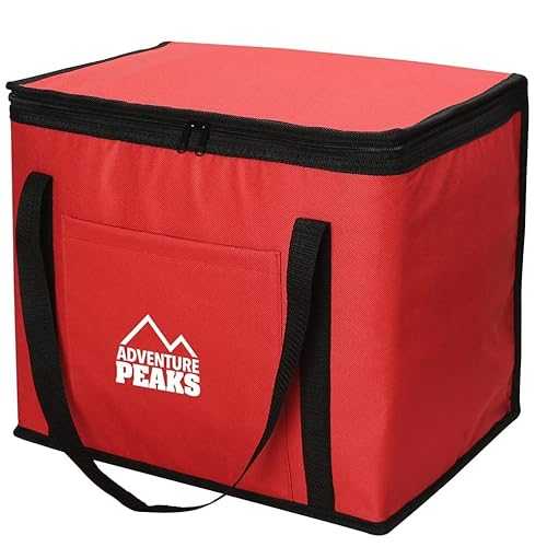 60L Soft Insulated Cooler Bag Box Thermos Portable Lightweight Keeps Food Drinks Cool Delivery Bag Beach Camping BBQ Shopping Fishing Picnic Festivals Lunch Outdoor Travel