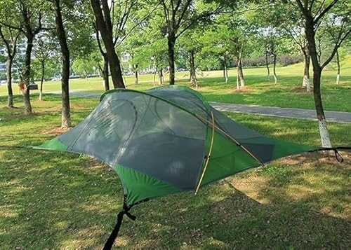 Camping Hammock,Large Hammocks-Portable Camping Hommock for Family Tree Tent,for Outside, Hiking, and Travel (Green)…