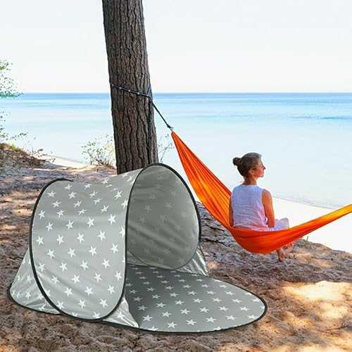 Pop Up Beach Tent Portable Sun Shade Shelter UV-resistant Camping Tent