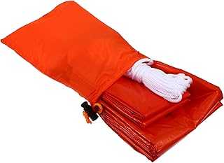 Toyvian Season Survival Bag Bivvy Tent Sleeping Mats for Camping Travel Outdoor Activities