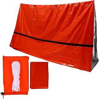 Mikinona Heat Preservation Tent for Outdoor Emergency Use Lightweight and Portable Survival Shelter for Camping Hiking Fishing and Picnics